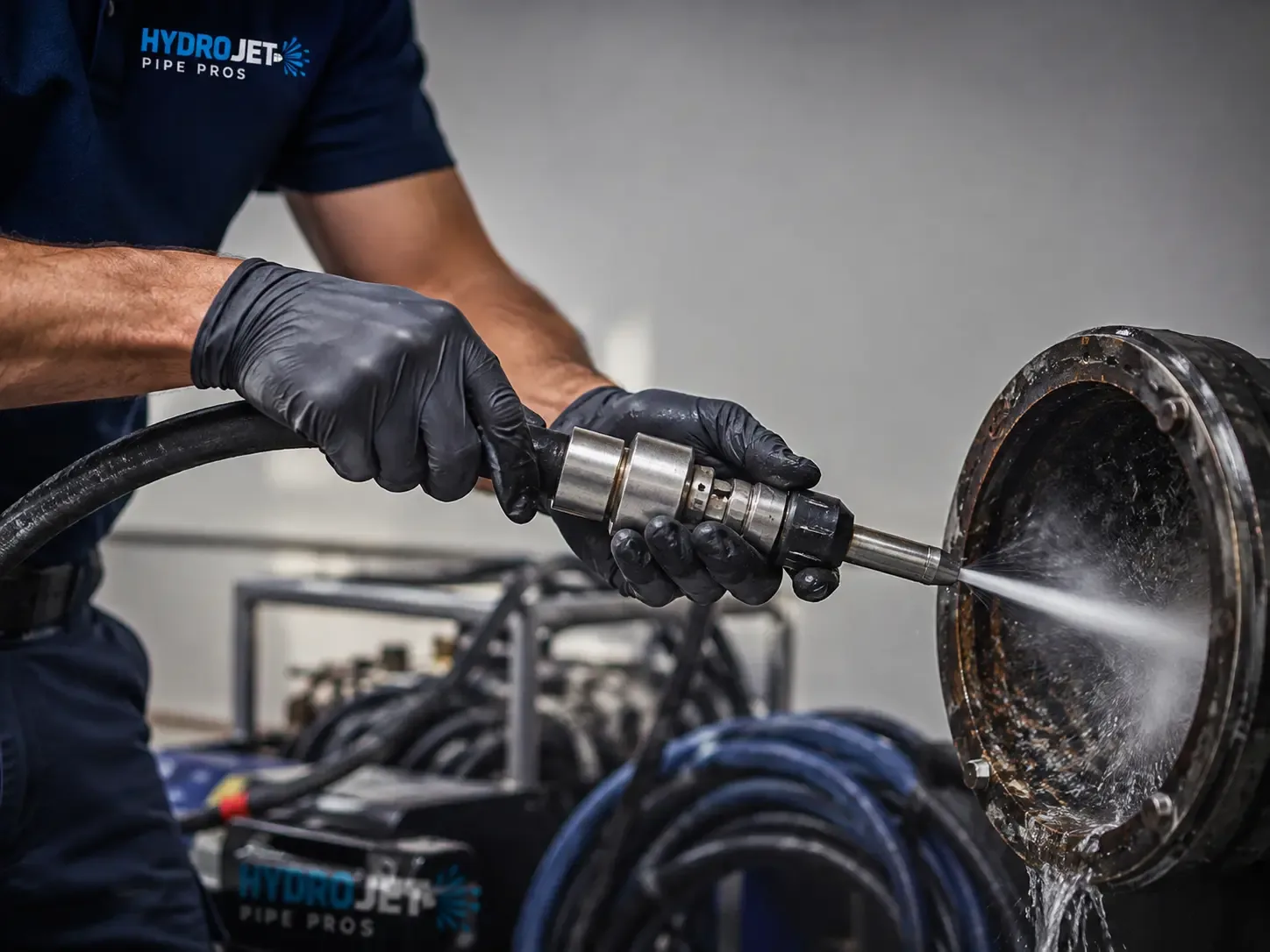 Hydro Jet Pipe Descaling in Glendale, RI